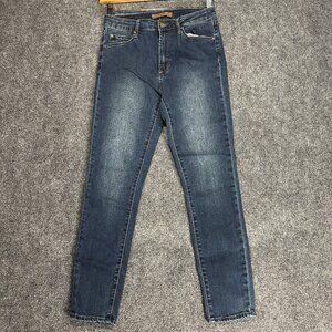 Leith Anthropologie Jeans Womens 27 High Rise Skinny Cotton Stretch Pockets